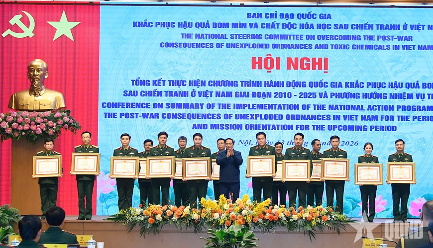 Tập trung nguồn lực cho khắc phục hậu quả bom mìn sau chiến tranh ở Việt Nam