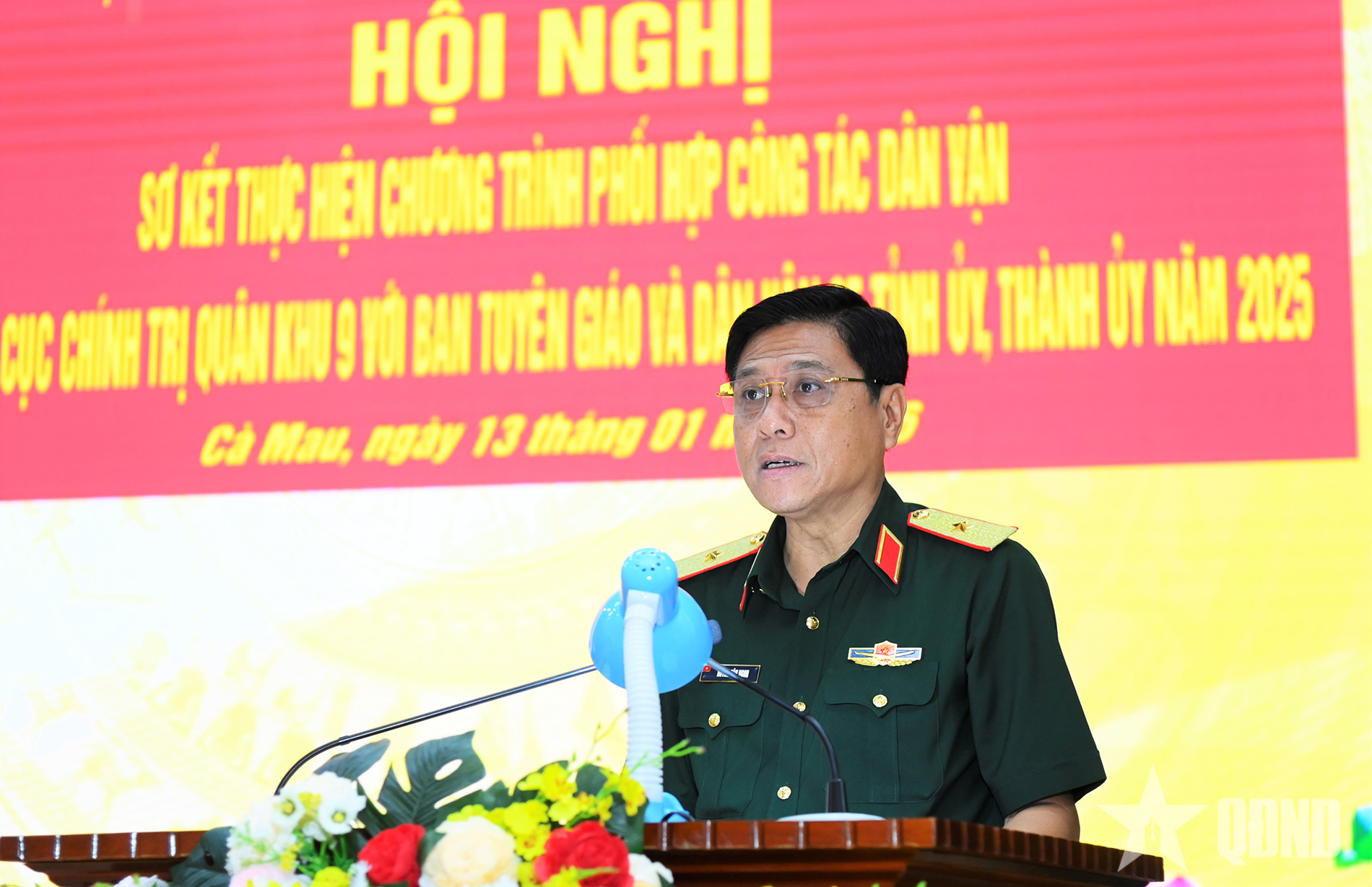 Nâng cao hiệu quả phối hợp giữa Cục Chính trị Quân khu 9 với Ban Tuyên giáo và Dân vận các tỉnh, thành ủy