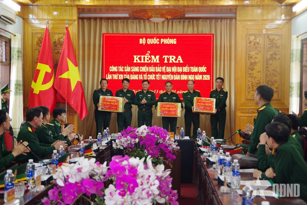 Bộ Quốc phòng kiểm tra công tác sẵn sàng chiến đấu tại Quảng Ngãi