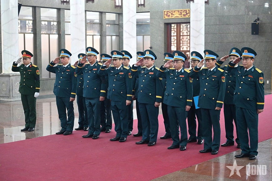 CẬP NHẬT: Cử h&agrave;nh trọng thể Lễ viếng, Lễ truy điệu đồng ch&iacute; Đại tướng L&ecirc; Văn Dũng