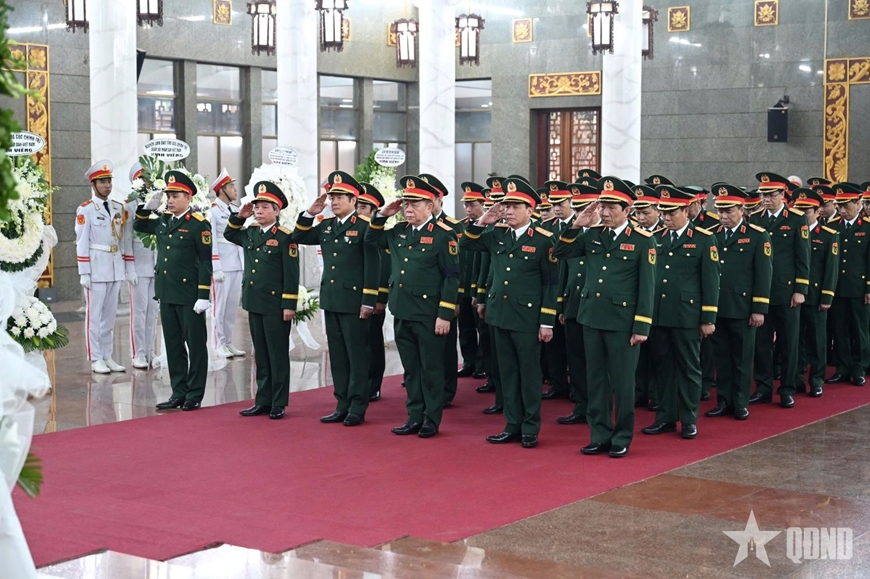 CẬP NHẬT: Cử h&agrave;nh trọng thể Lễ viếng, Lễ truy điệu đồng ch&iacute; Đại tướng L&ecirc; Văn Dũng