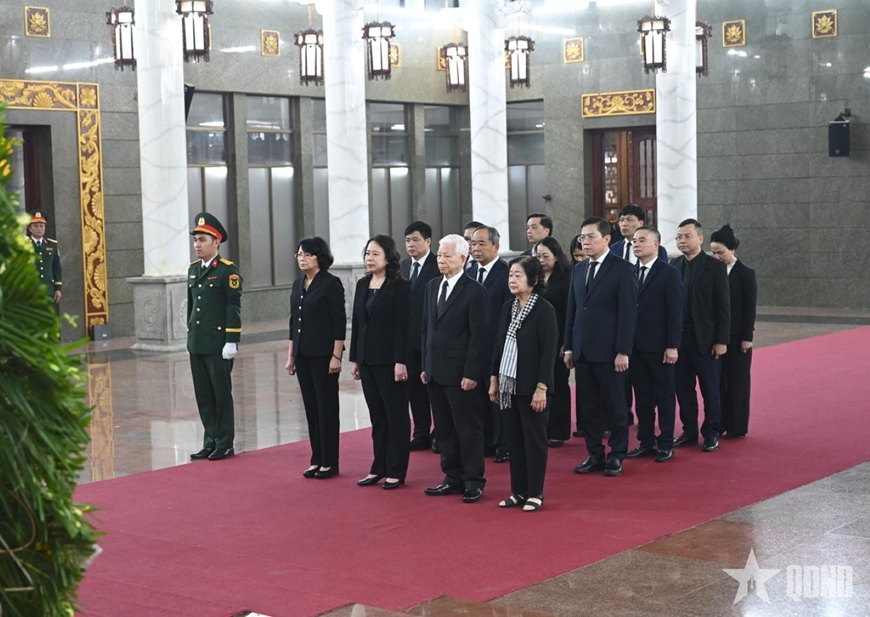 CẬP NHẬT: Cử h&agrave;nh trọng thể Lễ viếng, Lễ truy điệu đồng ch&iacute; Đại tướng L&ecirc; Văn Dũng