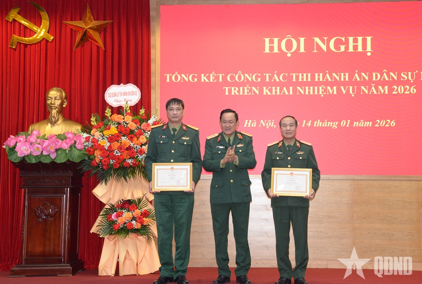 Ngành thi hành án Quân đội đoàn kết, chủ động thực hiện đúng kế hoạch, hoàn thành tốt nhiệm vụ