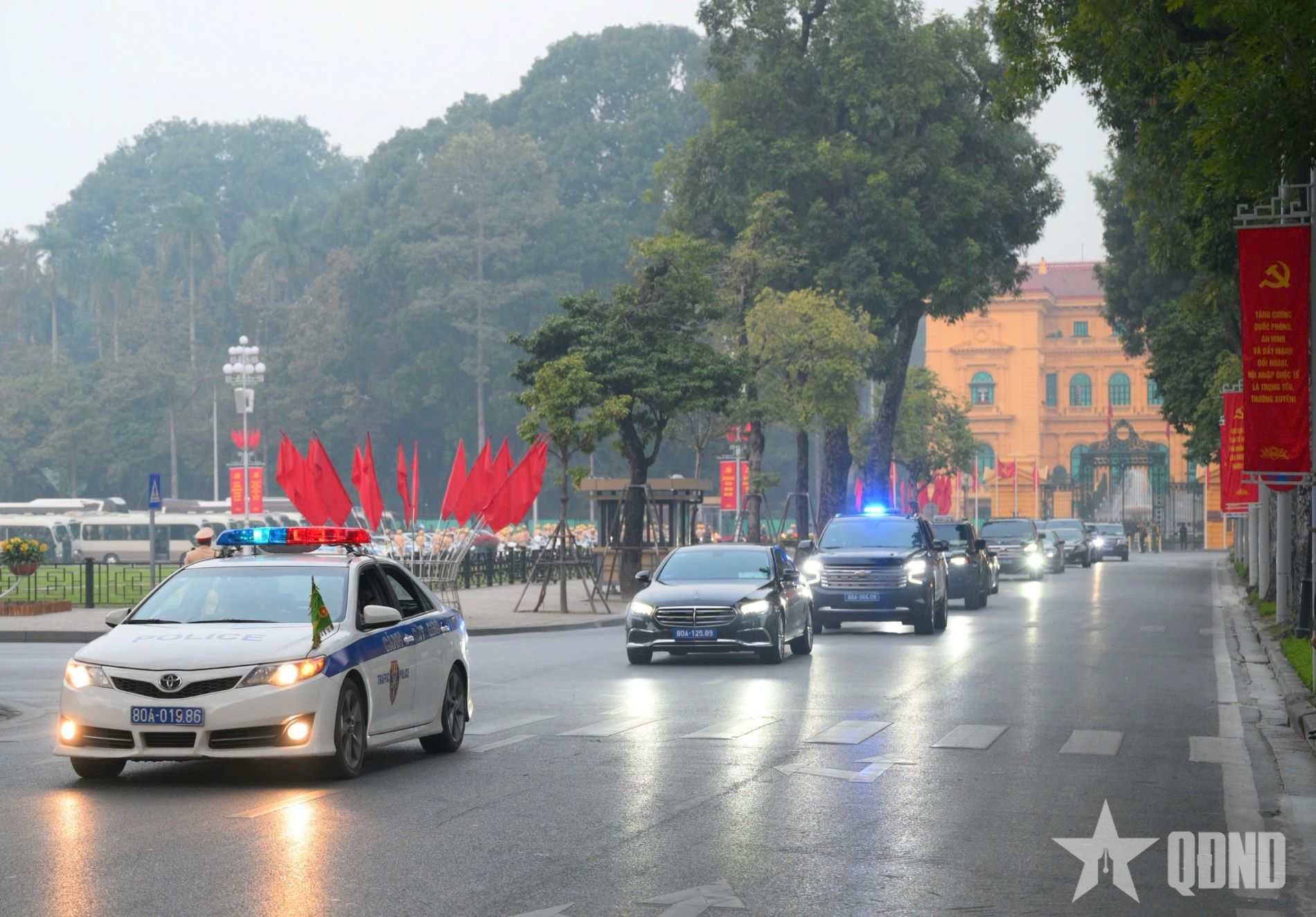 Hà Nội: Tổng duyệt phương án dẫn đoàn đại biểu dự Đại hội Đảng