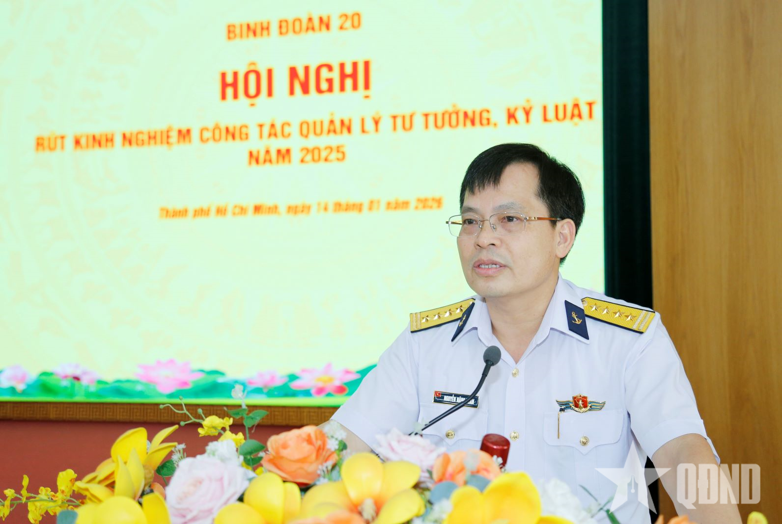 Binh đoàn 20: Kịp thời nắm, định hướng tư tưởng cán bộ, công nhân viên, người lao động
