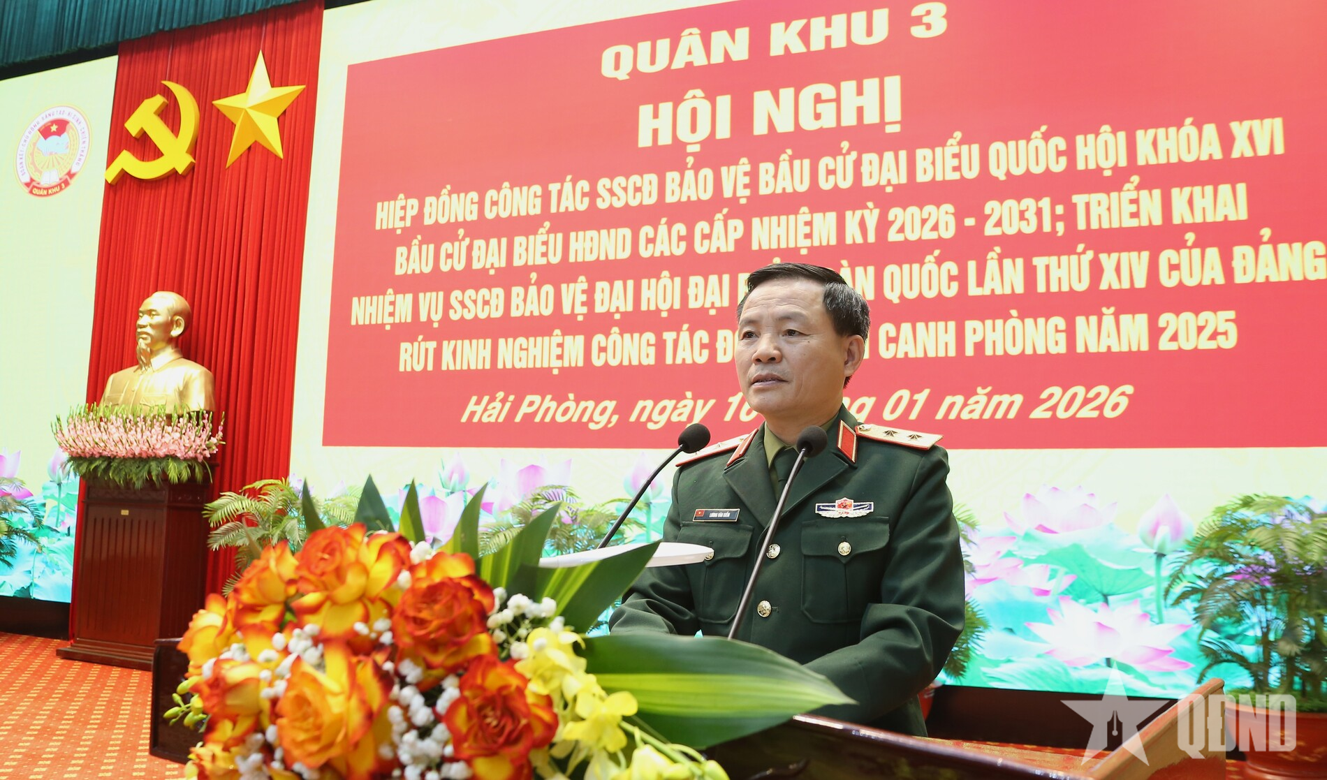 Lực lượng vũ trang Quân khu 3 triển khai nhiệm vụ sẵn sàng chiến đấu bảo vệ Đại hội XIV của Đảng