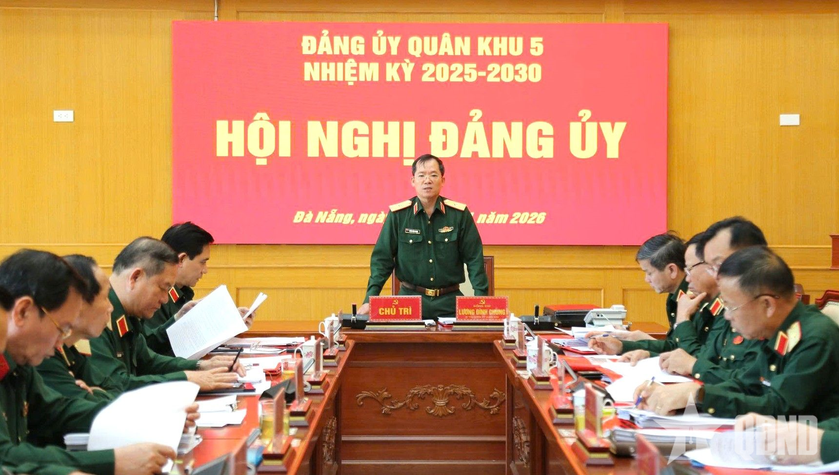 Đảng ủy Quân khu 5 quyết nghị các nội dung lãnh đạo trọng tâm