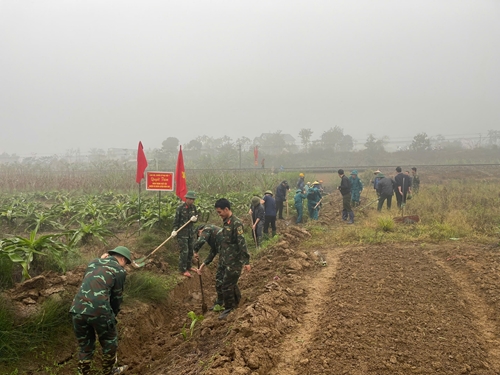 Sư đoàn 355 (Quân khu 2): Ra quân cuối tuần cùng dân