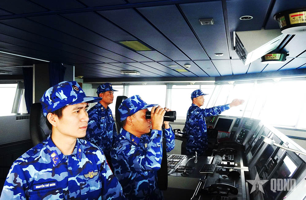 Vùng Cảnh sát biển 3 thiết thực thi đua chào mừng Đại hội XIV của Đảng