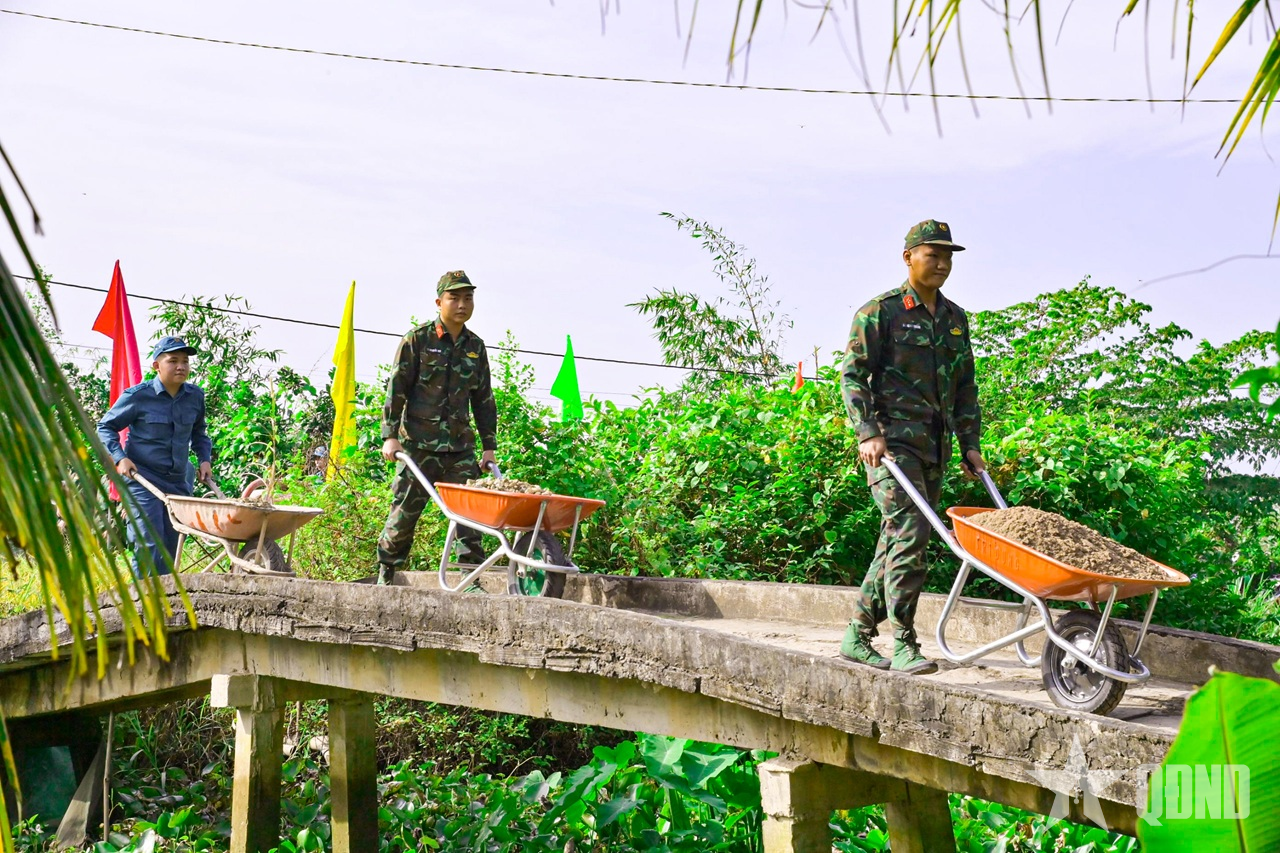 Vĩnh Long: Lan tỏa nghĩa tình quân dân ở Ngãi Tứ