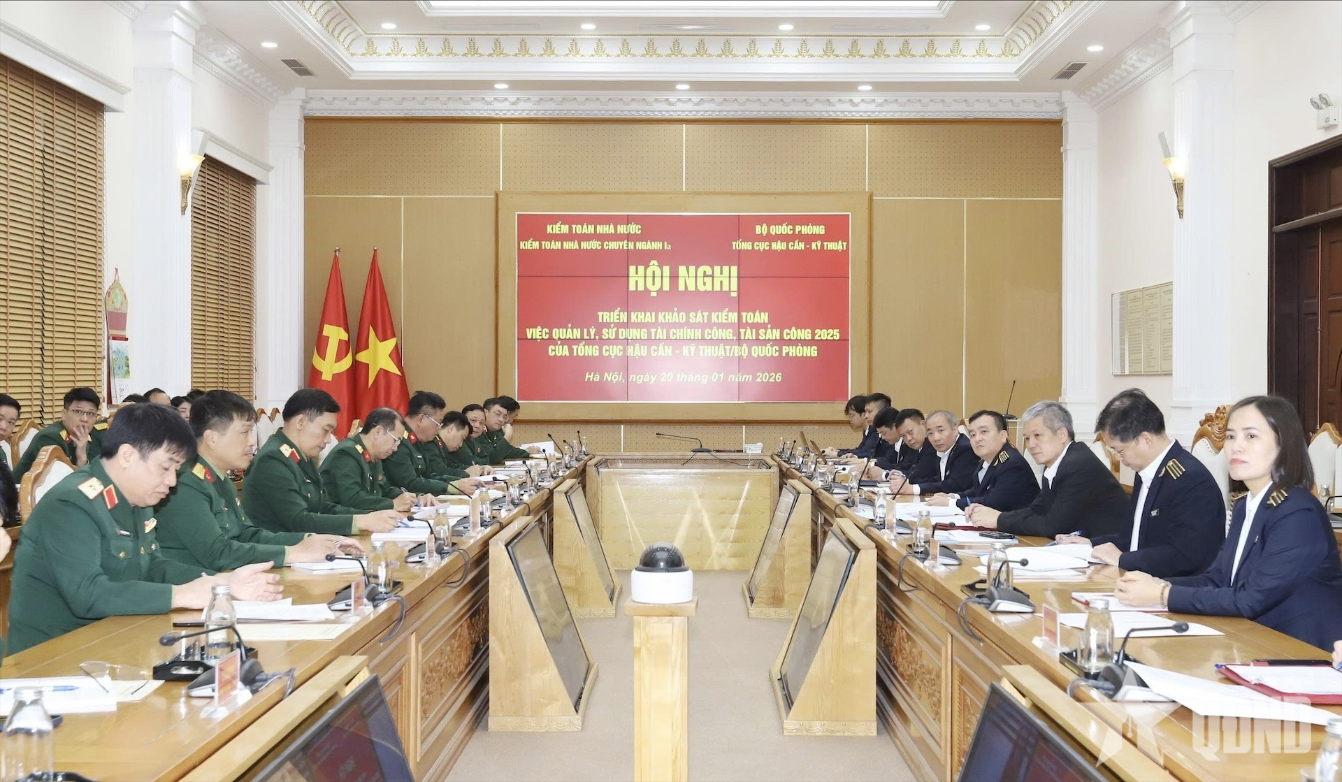 Triển khai khảo sát kiểm toán tại Tổng cục Hậu cần-Kỹ thuật