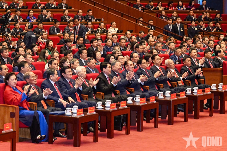 Khai mạc trọng thể Đại hội đại biểu toàn quốc lần thứ XIV của Đảng