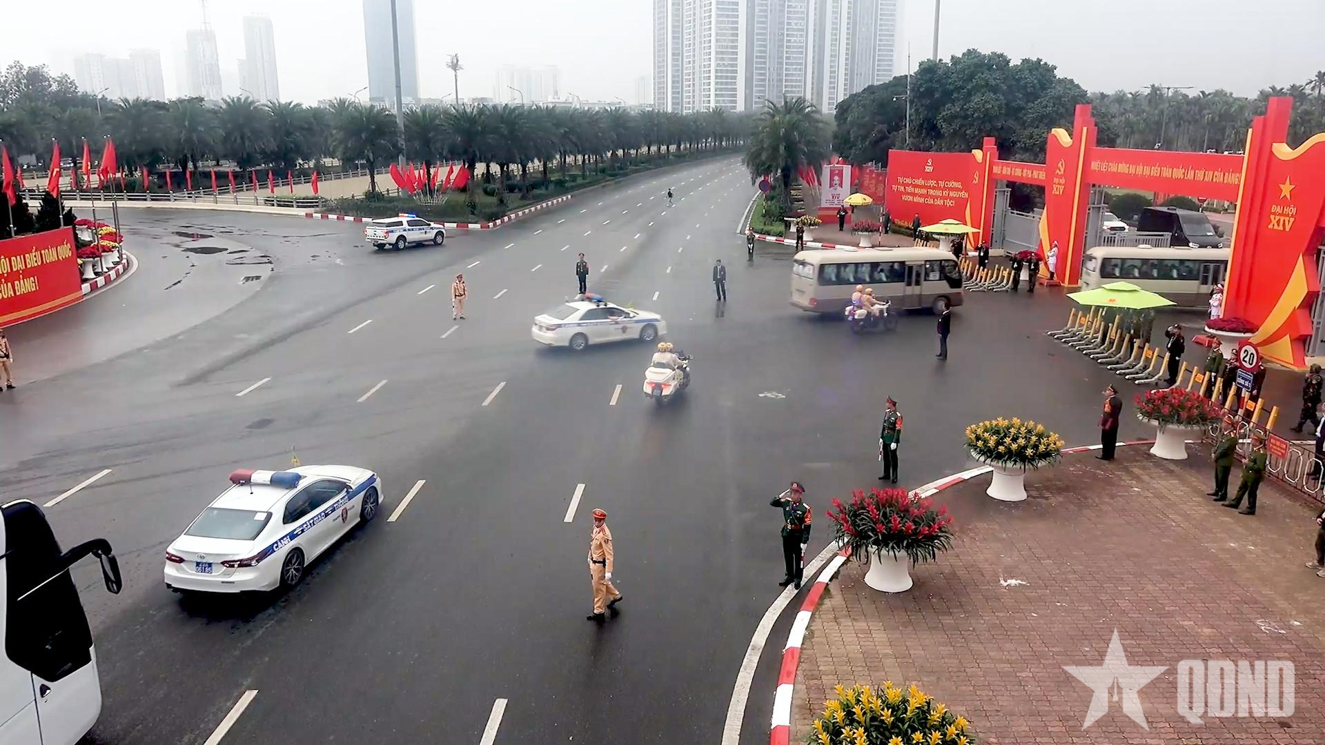 Công nghệ AI giúp giao thông Hà Nội vận hành trơn tru phục vụ Đại hội XIV