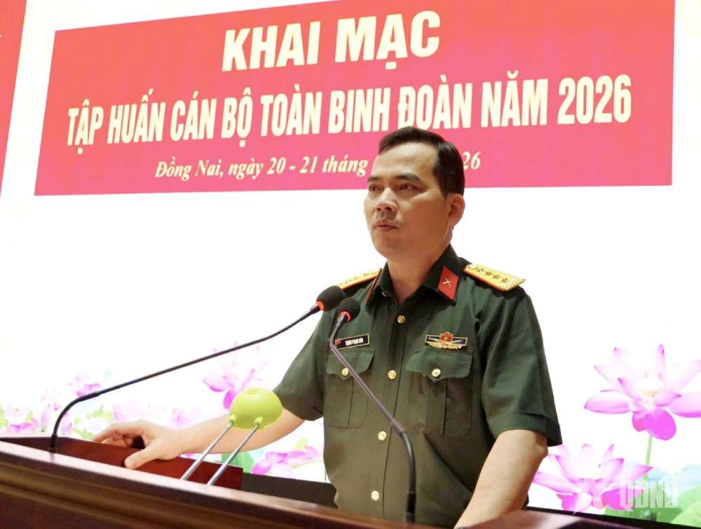 Binh đoàn 16 khai mạc lớp tập huấn cán bộ năm 2026

