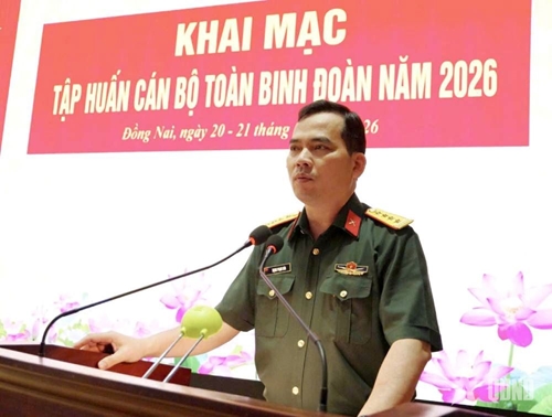 Binh đoàn 16 khai mạc lớp tập huấn cán bộ năm 2026