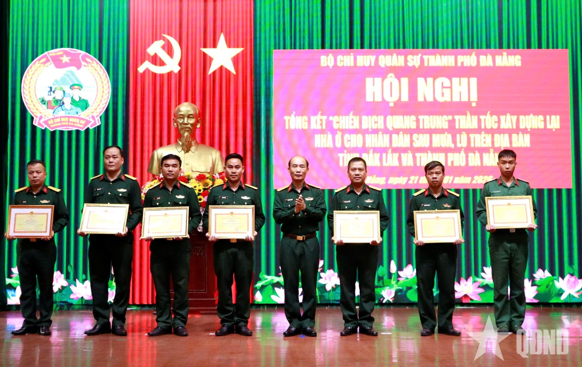 Bộ CHQS TP Đà Nẵng tổng kết “Chiến dịch Quang Trung”