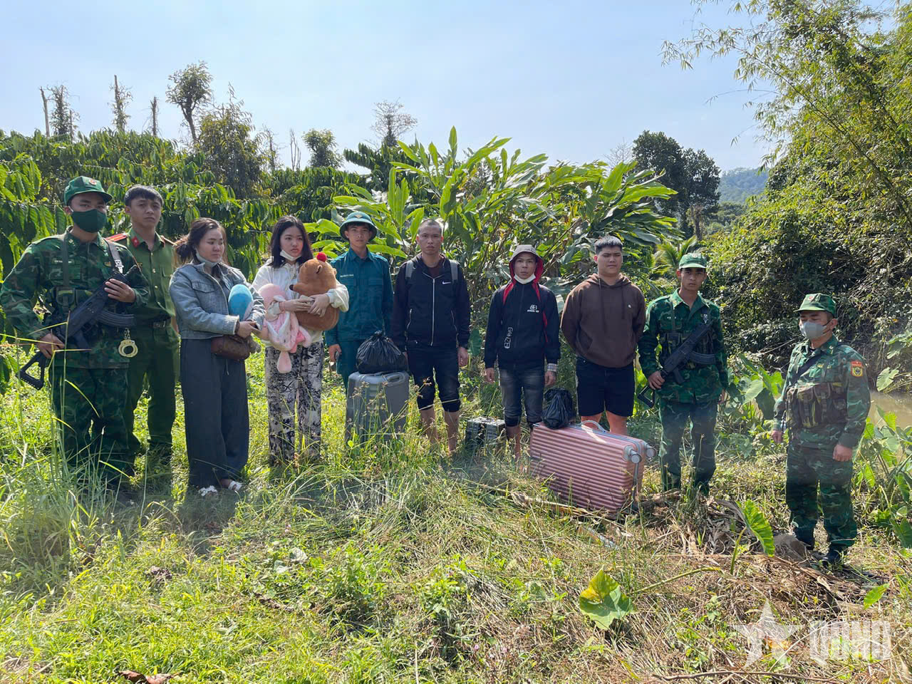 Bộ đội Biên phòng tỉnh Lâm Đồng bắt giữ 10 đối tượng nhập cảnh trái phép