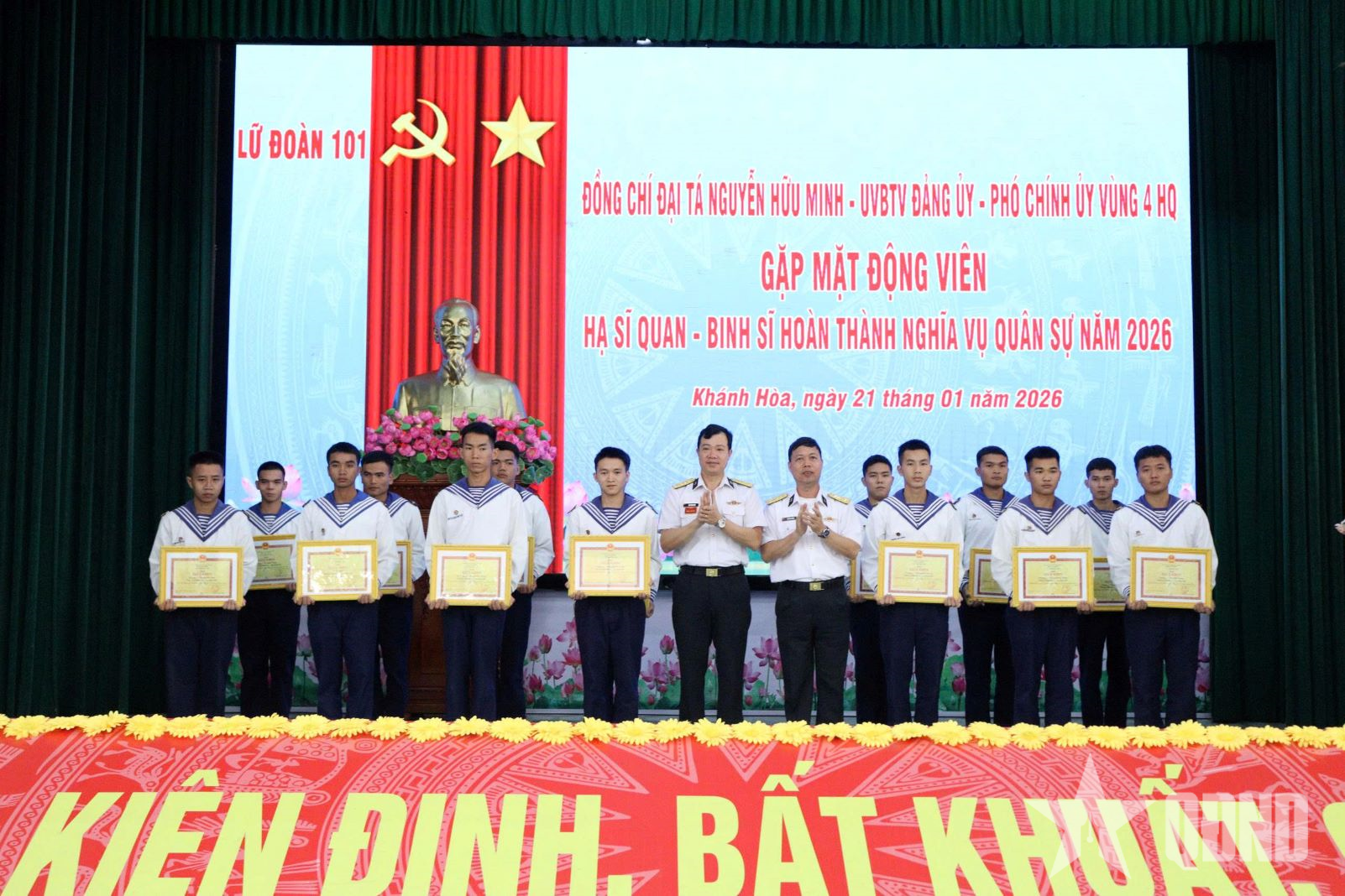 Môi trường Quân đội rèn kỷ luật, tác phong chính quy cho quân nhân


