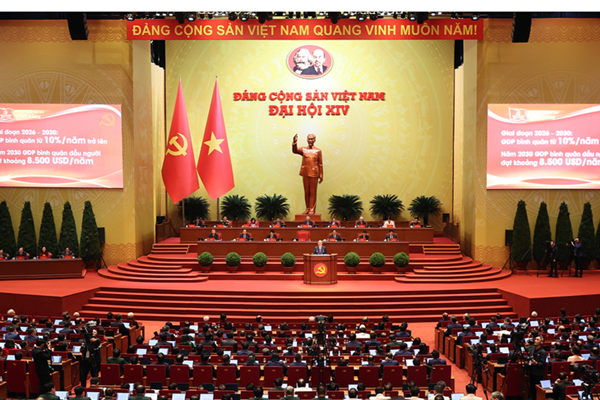 Thông báo về Điện mừng Đại hội XIV của Đảng