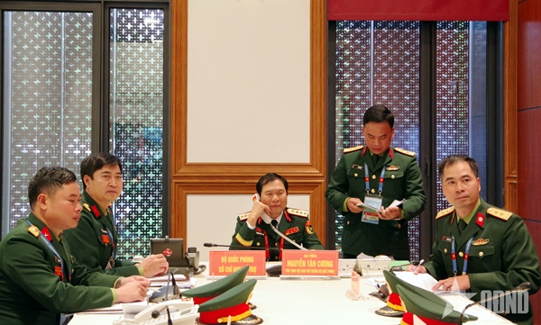 Đại tướng Nguyễn Tân Cương Duy trì nghiêm chế độ trực, bảo đảm an toàn Đại hội XIV của Đảng