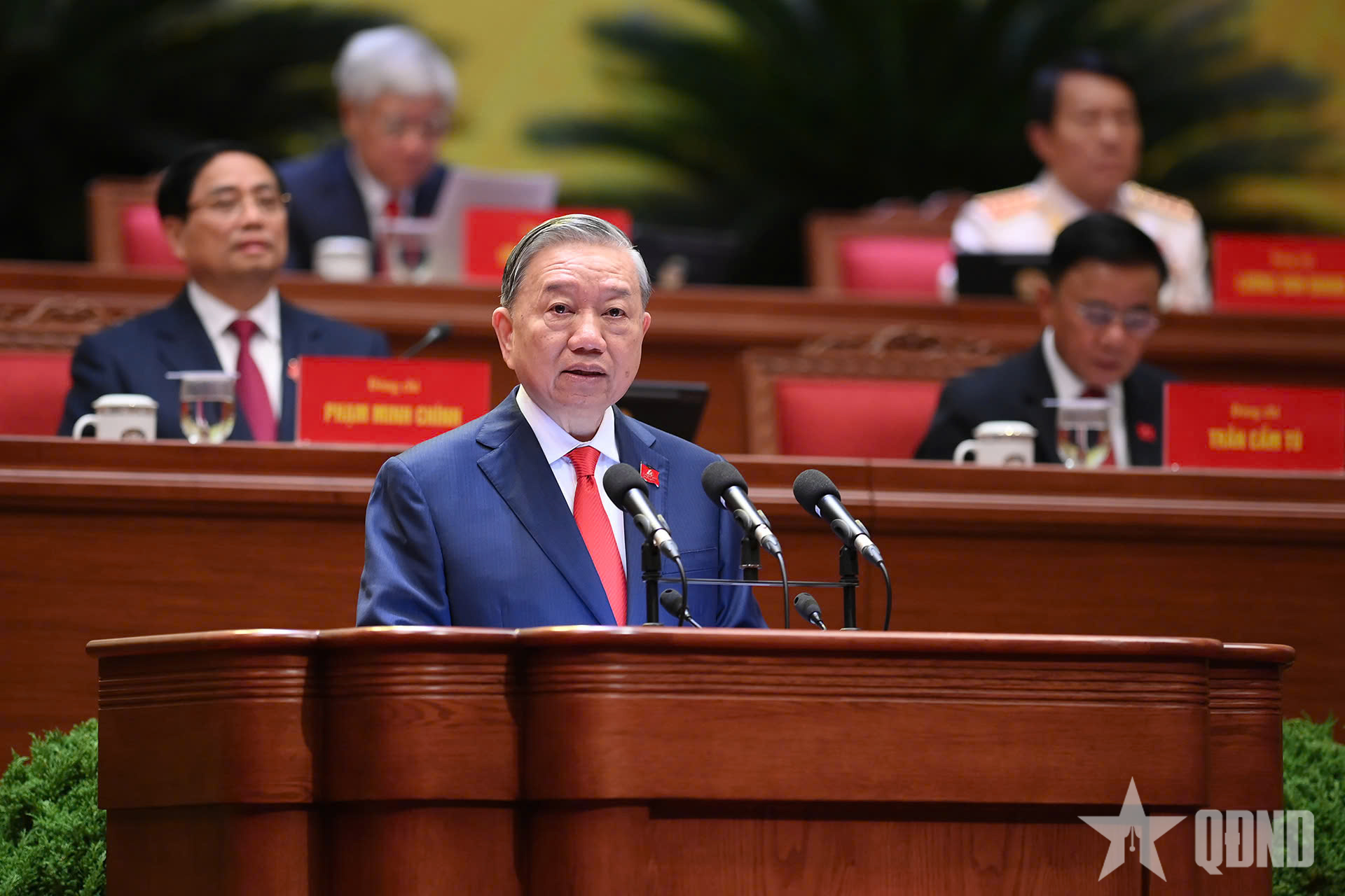 Diễn văn bế mạc Đại hội đại biểu toàn quốc lần thứ XIV của Đảng Cộng sản Việt Nam do Tổng Bí thư Tô Lâm trình bày