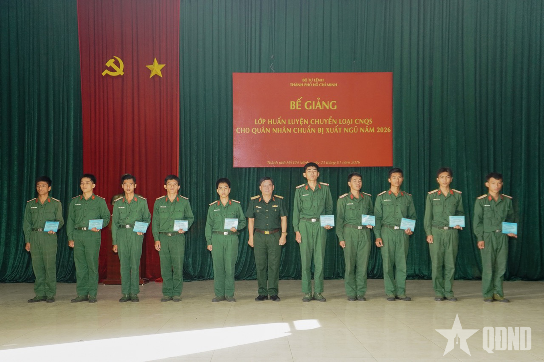 TP Hồ Chí Minh: Huấn luyện chuyển loại chuyên nghiệp quân sự cho quân nhân chuẩn bị xuất ngũ