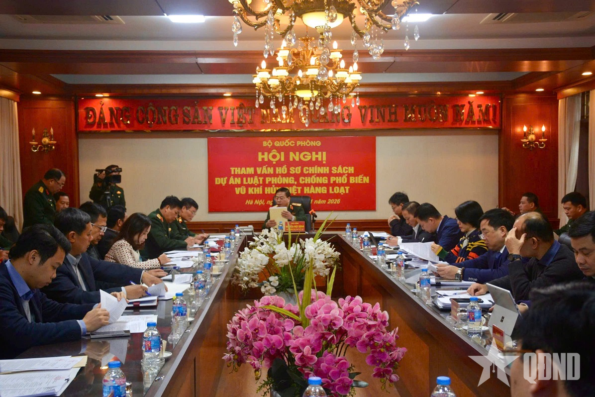 Tham vấn hồ sơ chính sách xây dựng dự án Luật Phòng, chống phổ biến vũ khí hủy diệt hàng loạt