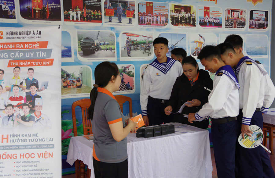 Bộ đội xuất ngũ lập nghiệp từ chương trình của Vùng 3 Hải quân