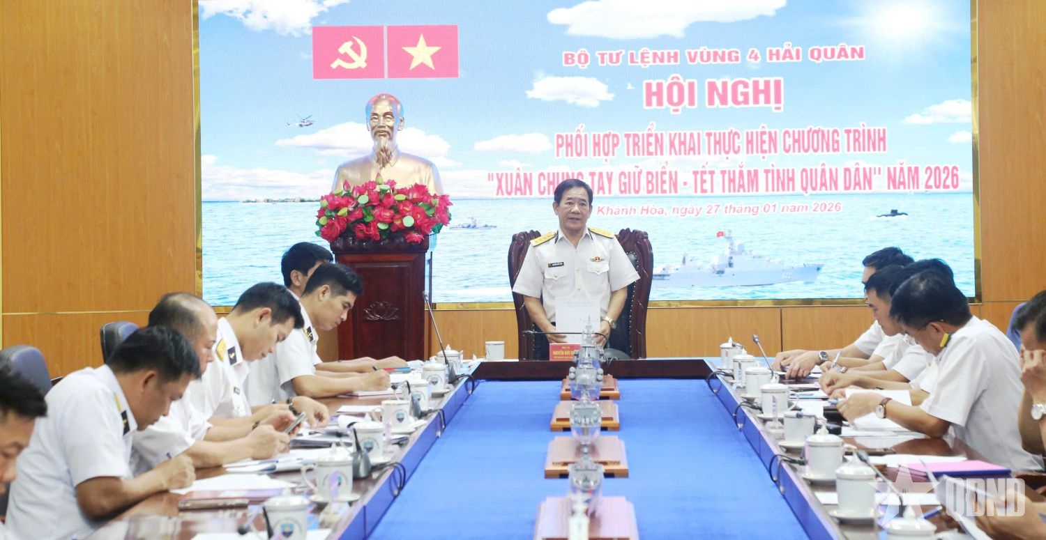 Vùng 4 Hải quân: Xuân chung tay giữ biển - Tết thắm tình quân dân