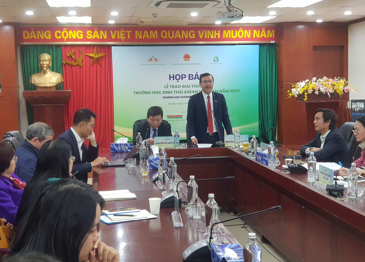 Công bố Giải thưởng Trường học sinh thái ASEAN Việt Nam năm 2025