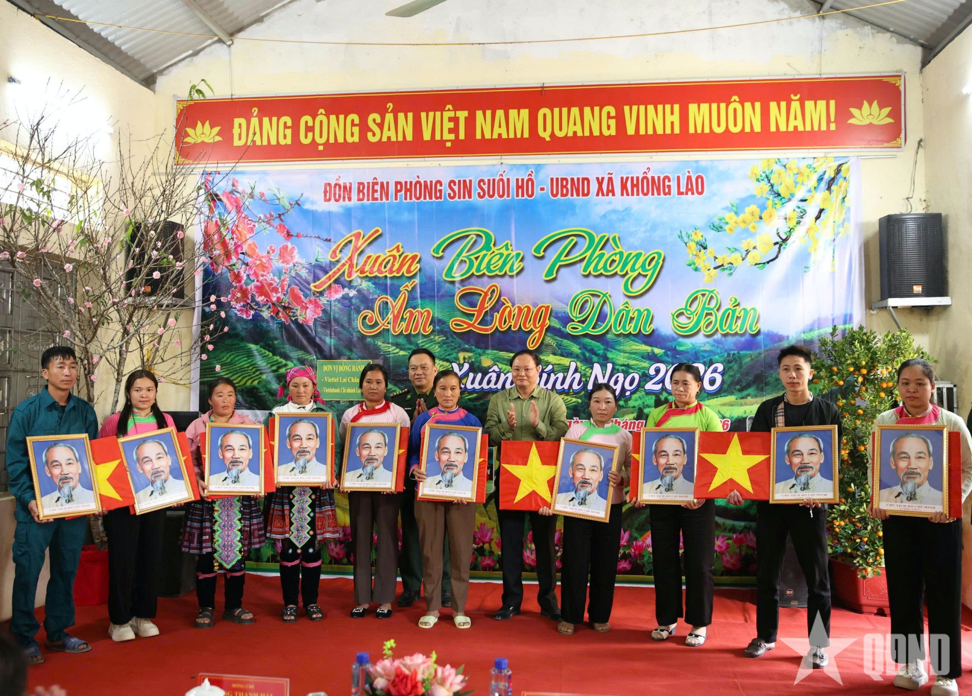 Lai Châu tổ chức Chương trình “Xuân Biên phòng ấm lòng dân bản” tại 11 xã biên giới