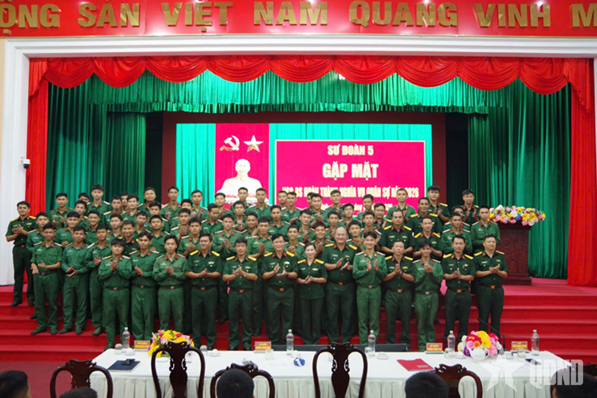 Hạ sĩ quan, binh sĩ Sư đoàn 5 phát huy truyền thống tốt đẹp của Quân đội