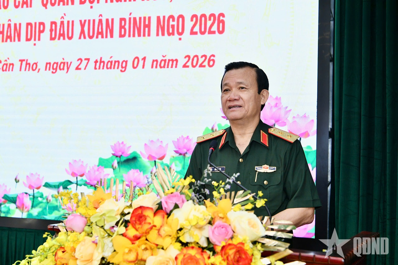 Quân khu 9: Gặp mặt cán bộ cao cấp Quân đội nghỉ hưu, nghỉ công tác