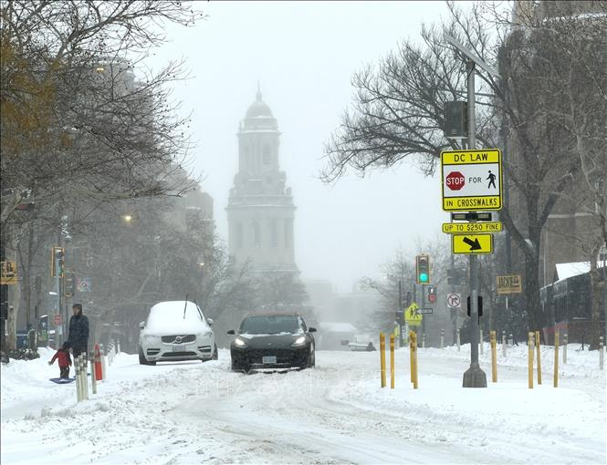 Mỹ: Lạnh dưới mức đóng băng, 30 người chết do bão tuyết
