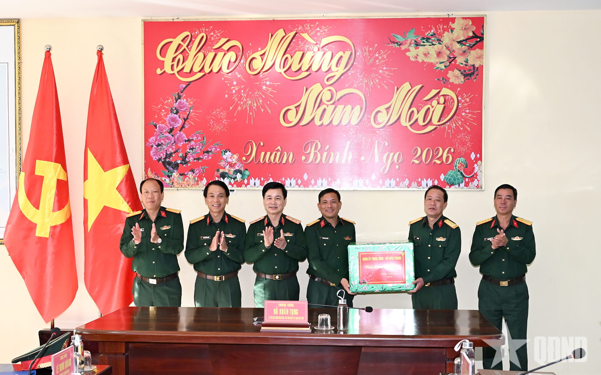 Thượng tướng Đỗ Xuân Tụng: Tổ chức đón Tết tươi vui, an toàn, tiết kiệm, sẵn sàng chiến đấu cao