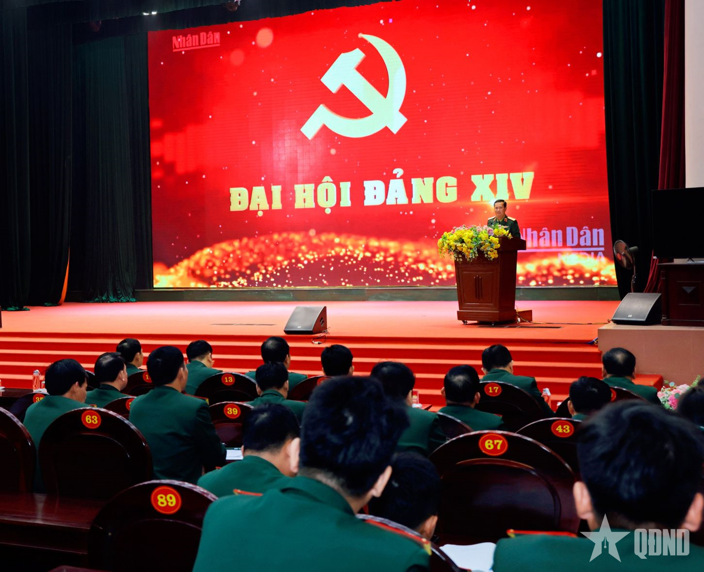 Trường Sĩ quan Lục quân 1 thông báo nhanh kết quả Đại hội đại biểu toàn quốc lần thứ XIV của Đảng