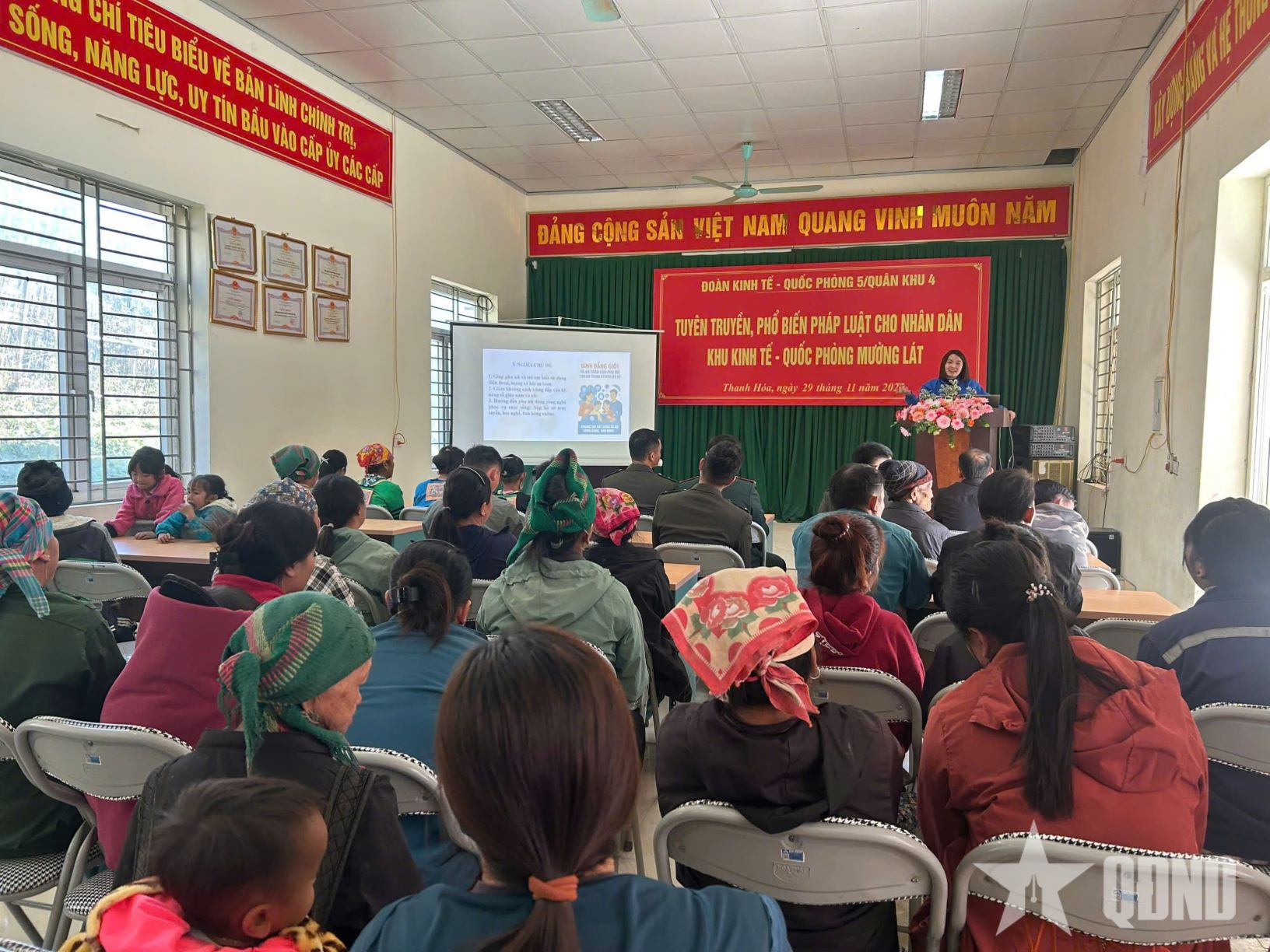 Đưa pháp luật đến với người dân đầu nguồn sông Mã