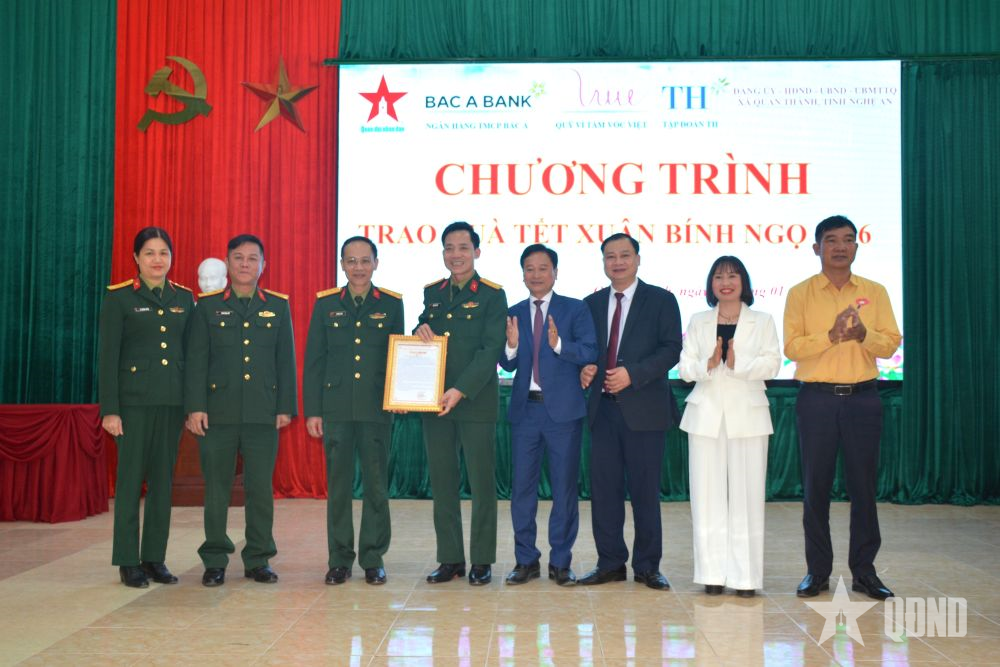 Xuân ấm áp đến với bà con xã Quan Thành, tỉnh Nghệ An 