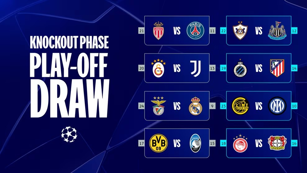 Bốc thăm play-off Champions League: Real Madrid lại gặp “ác mộng”