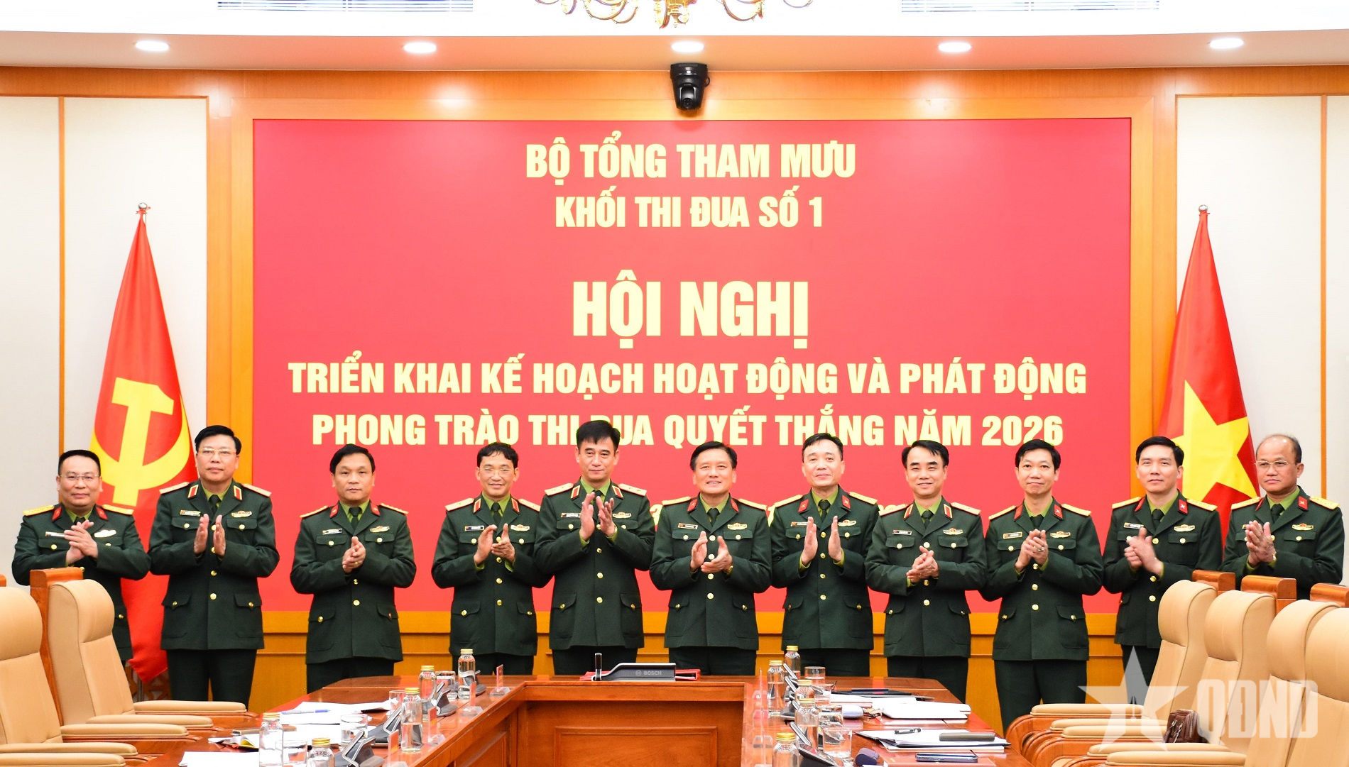 Khối thi đua số 1, Bộ Tổng Tham mưu: 3 đột phá thi đua quyết thắng