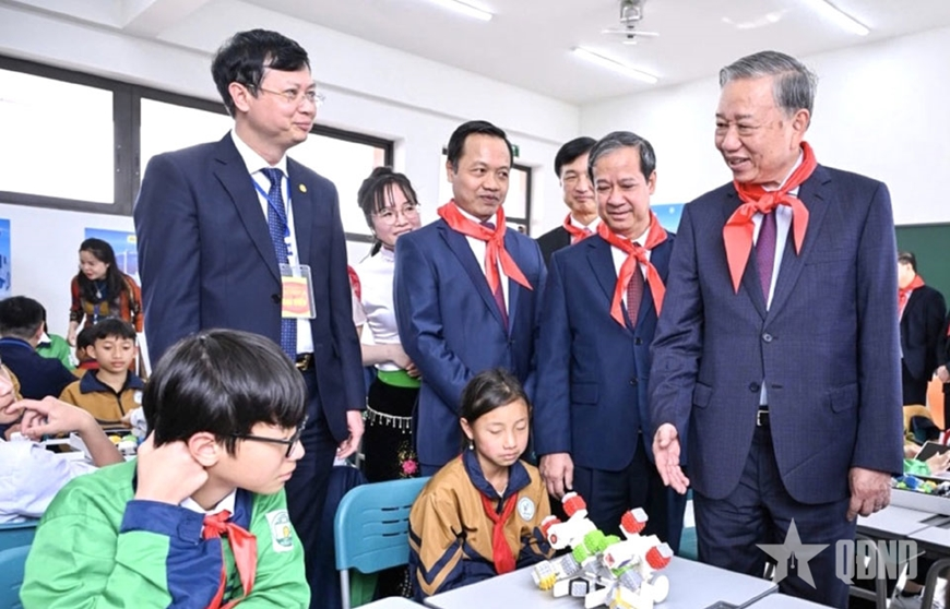 Tổng Bí thư Tô Lâm: Giáo dục là giải pháp căn cơ, lâu dài để giữ vững chủ quyền quốc gia từ gốc rễ