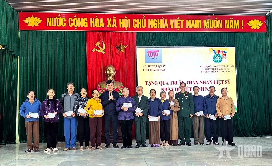 Tri ân thân nhân liệt sĩ một số địa phương tại tỉnh Thanh Hóa