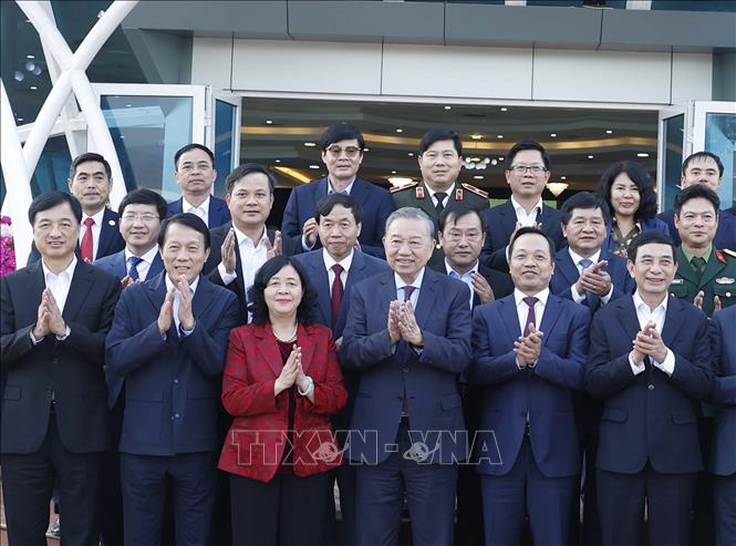 Tổng Bí thư Tô Lâm: Điện Biên cần phát triển nhanh hạ tầng về giao thông, hạ tầng số, công nghệ, dữ liệu