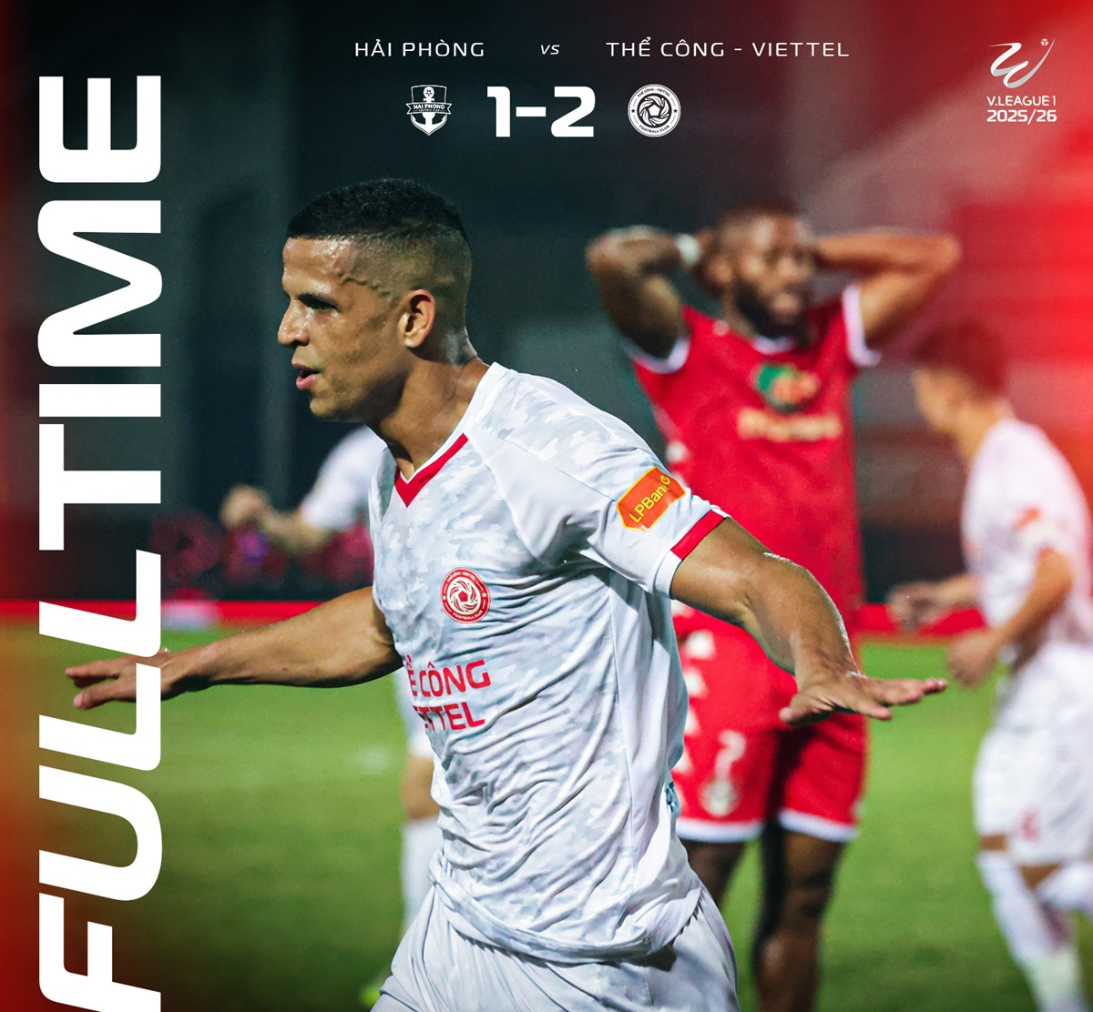 Vòng 12 V-League 2025-2026: Thể Công-Viettel vươn lên tốp 3

