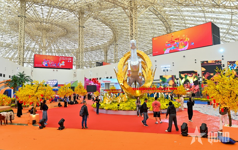 Hội chợ Mùa xuân năm 2026: Sẵn sàng đón khách tham quan
