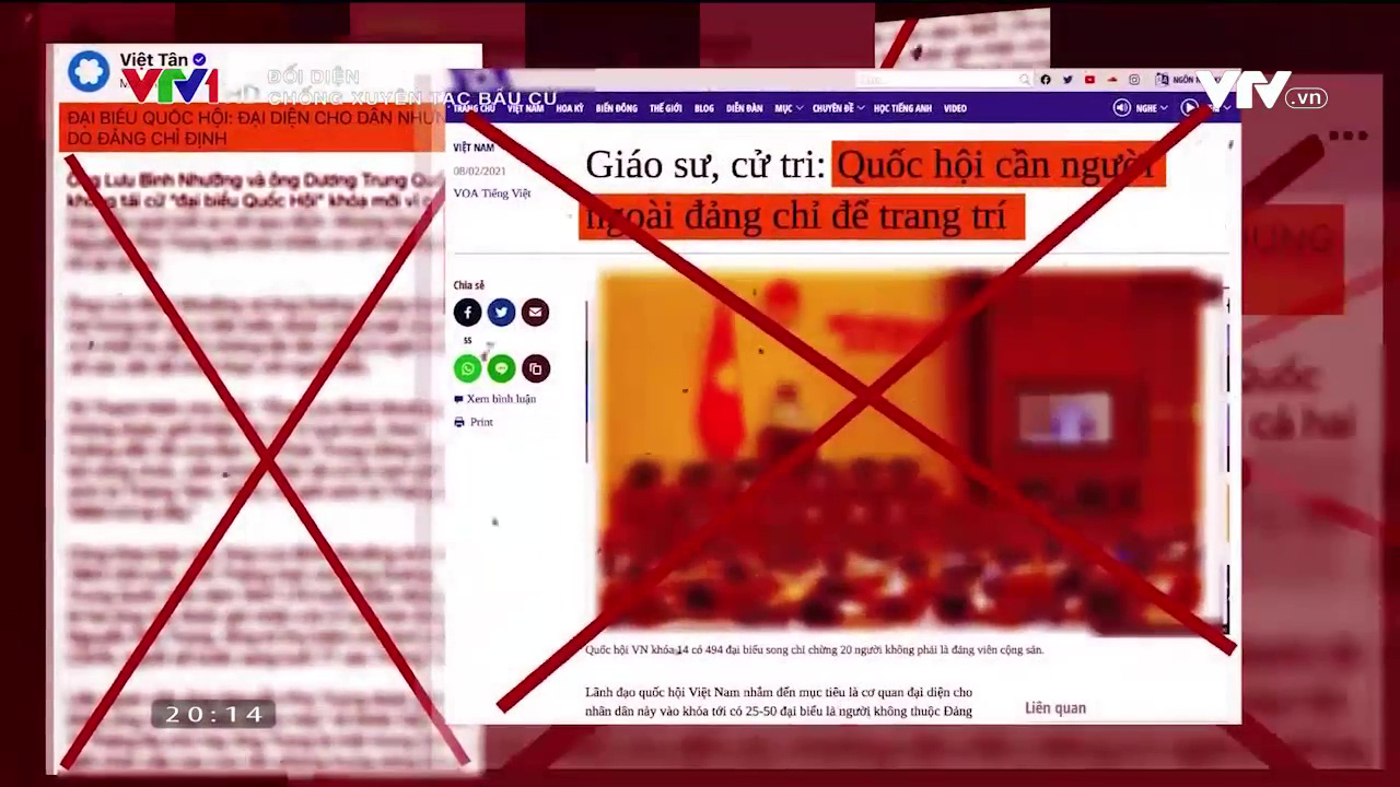 Cảnh giác trước chiêu trò xuyên tạc tự ứng cử đại biểu Quốc hội khóa XVI và đại biểu HĐND các cấp