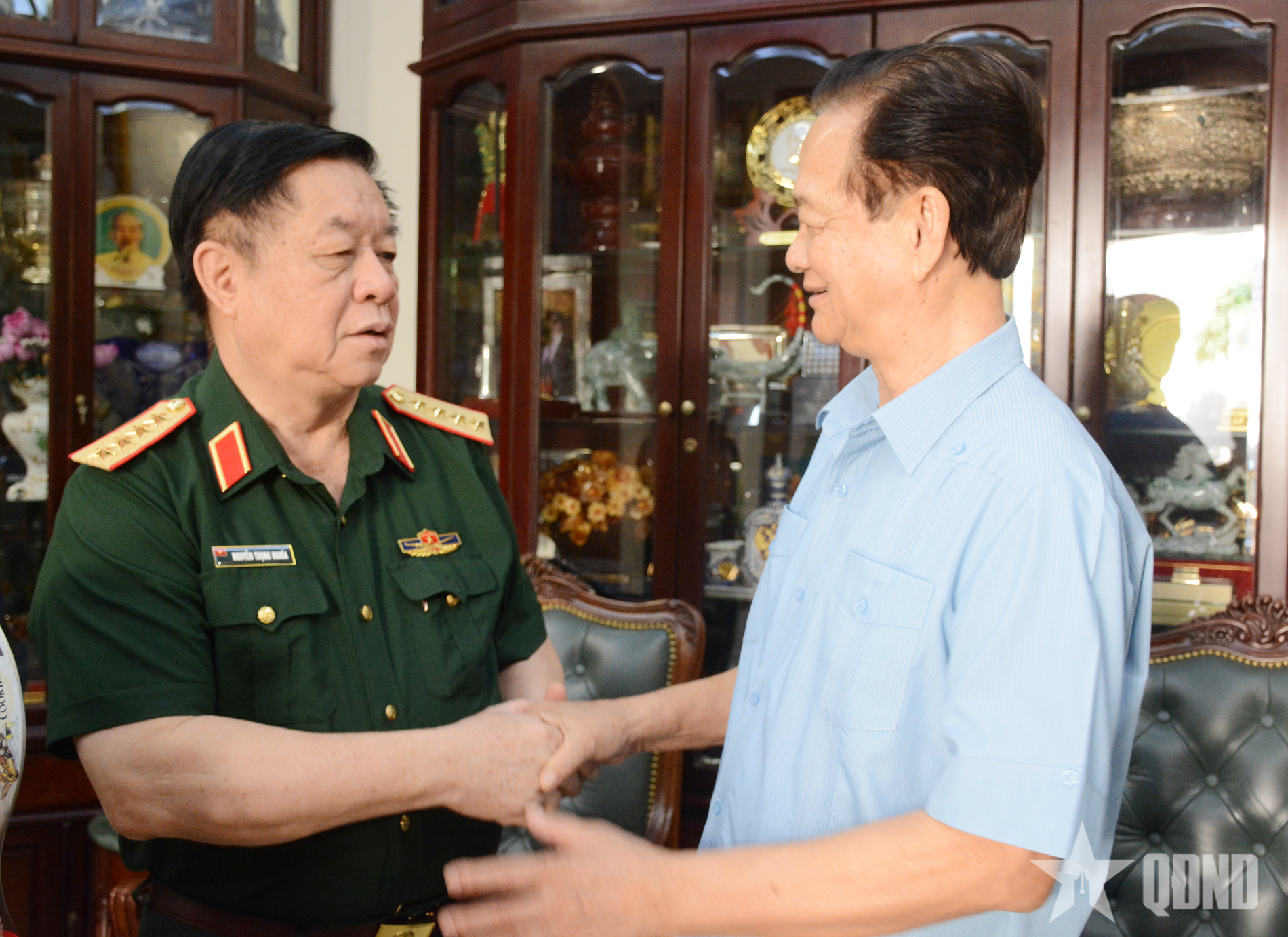 Đại tướng Nguyễn Trọng Nghĩa thăm, chúc Tết nguyên lãnh đạo Đảng, Nhà nước