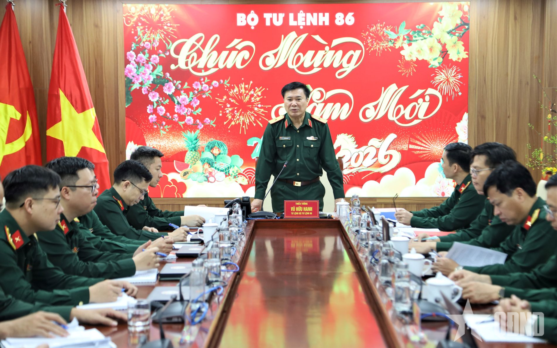 Bộ tư lệnh 86 kiểm tra sẵn sàng chiến đấu và chúc Tết tại Đà Nẵng