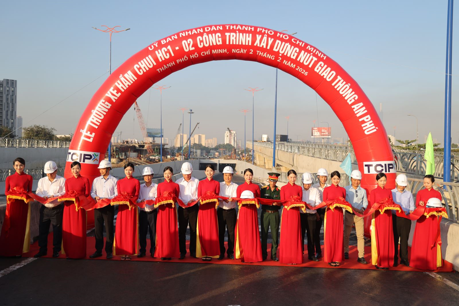 TP Hồ Chí Minh đưa vào khai thác hầm chui HC1-02 tại nút giao An Phú