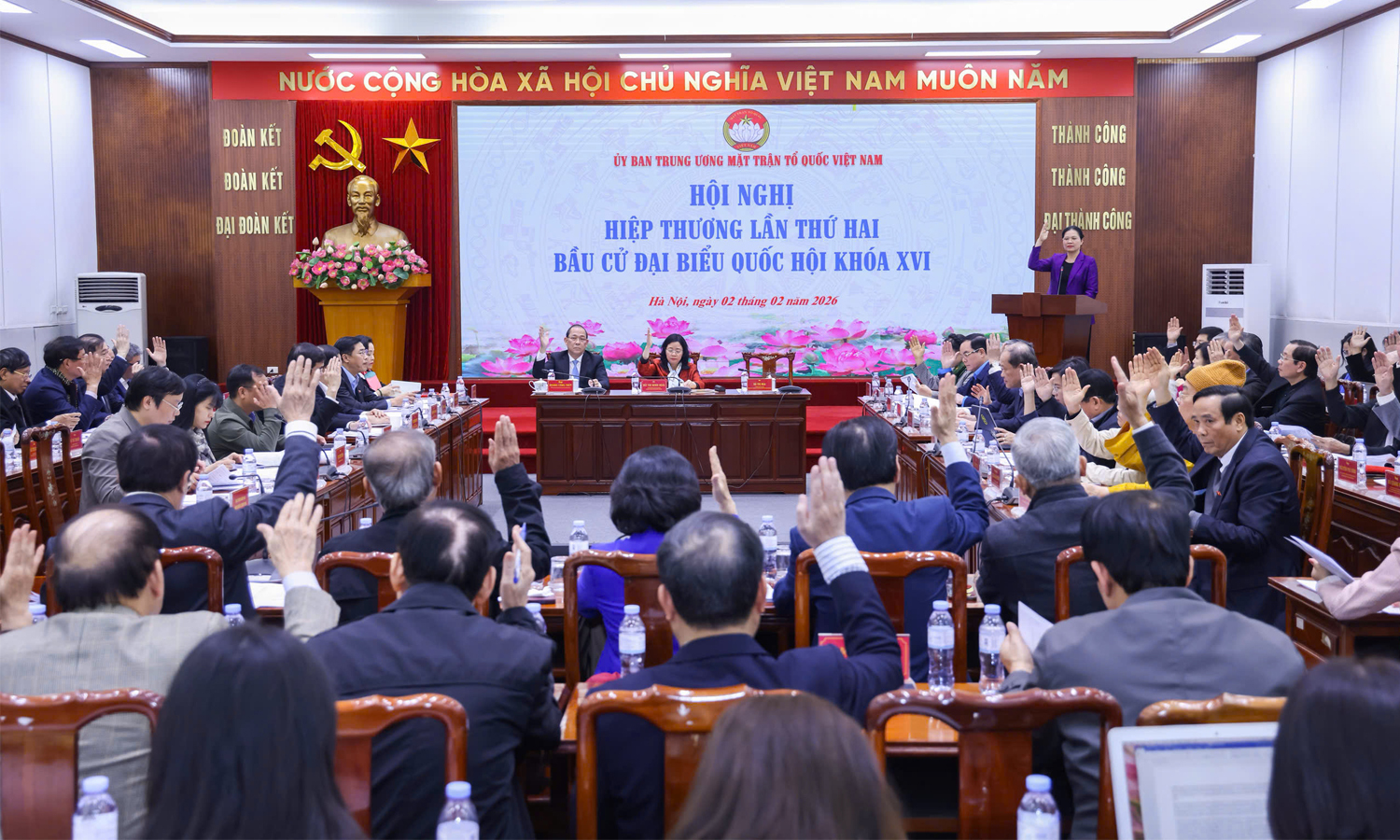 Thống nhất danh sách 217 người ở cơ quan Trung ương được giới thiệu ứng cử đại biểu Quốc hội